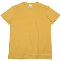 Oversize 100% Heavy Cotton 250 Grams  High Quality Tee shirt  with Custom designs Light Yellow T-Shirts for Women